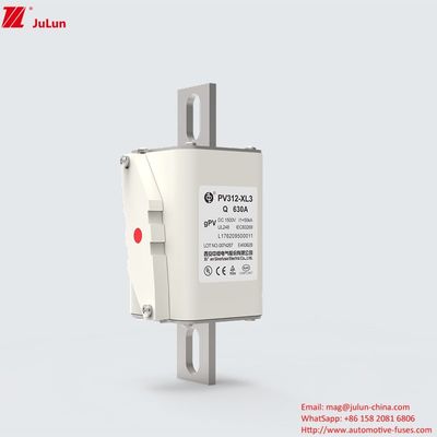 অনুমোদনের সাথে সৌর সিস্টেমের জন্য DC1500V নিরাপত্তা সিরামিক ফিউজ