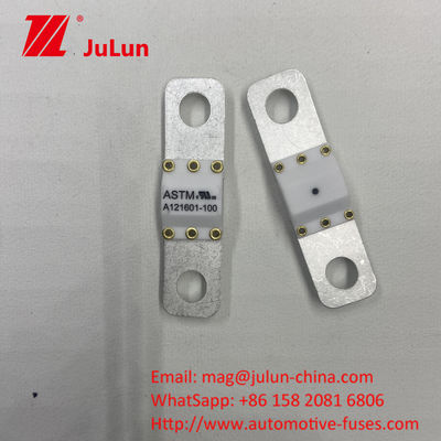 বৈদ্যুতিক যানবাহন দ্রুত চার্জিং সুরক্ষা 63VDC 100VDC 125VDC 350A বোল্ট ফিউজ উপর