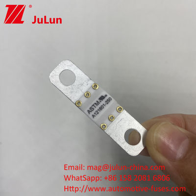 A121601-250A A121601-200A উচ্চ বর্তমান EV শক্তি সঞ্চয় ব্যাটারির জন্য ASTM কপার অটোমোটিভ ব্লেড ফিউজ