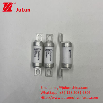 EV চার্জিং 100A 700VDC EV1845 10kA বৈদ্যুতিক গাড়ির বোল্ট ফিউজ
