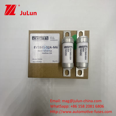 EV1845 40A অটোমোটিভ EV ভোল্টেজ ফিউজ 5A-150A বোল্ট ফিউজ 700VDC