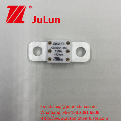 গাড়ির বৈদ্যুতিক সিস্টেম ASTM 20200-400A 150VDC সিরামিক অটোমোটিভ ফিউজ সহ বৈদ্যুতিক বৈশিষ্ট্য 1.0In 4 ঘন্টা 3.0In 10s সর্বোচ্চ