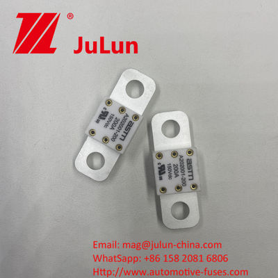 A202001-500A 125VDC এএসটিএম প্রচেষ্টাহীন ইনস্টলেশন সিরামিক কার ফিউজ ভোল্টেজ 150VDC এম 8 ইনস্টলেশনের জন্য