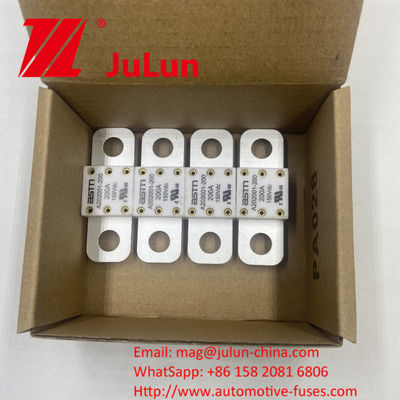 বৈদ্যুতিক বর্তমান 400A সিরামিক A202001 125VDC ফিউজ 20KA 100-350A ভাঙ্গন ক্ষমতা সহ