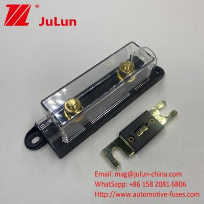 200AMP ANL ফিউজ হোল্ডার AD183 AUTOIDO 0 2 4 গেজ গ্রাহকের লোগো দিয়ে কাস্টমাইজযোগ্য