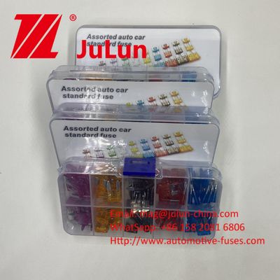 যানবাহন অফ রোড যানবাহন বাস 40A 32V 58V মিনি ব্লেড ফিউজ অটোমোটিভ ইলেকট্রনিক্সের জন্য প্রতিযোগিতামূলকতা