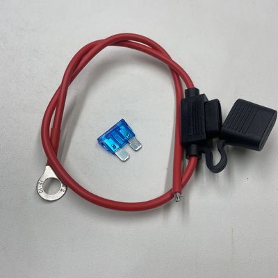 12V 16AWG জলরোধী স্ট্যান্ডার্ড অটোমোটিভ ফিউজ হোল্ডার ওয়্যার ইনলাইন ফিউজ হোল্ডার ক্যাবল