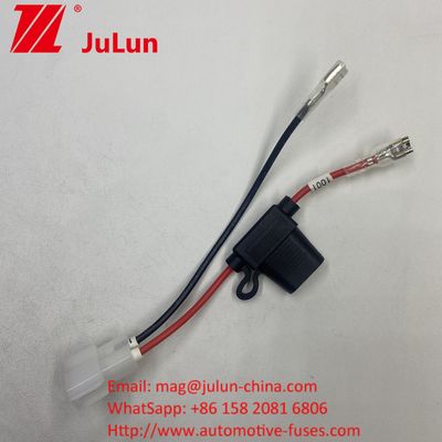 হোল্ডার ফিউজ 16 AWG 12 AGW ফিউজ ইনলাইন ফিউজ হোল্ডার 30 এএমপি 50A এটিসি ব্লেড ফিউজ সহ