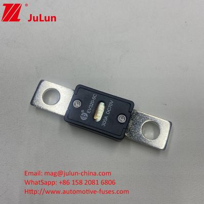 EV320-5C 150A 70VDC সিনোফুজ অটোমোটিভ ফিউজ সুপারিশকৃত সংকীর্ণ টর্ক 11-13N·m দীর্ঘস্থায়ী বৈদ্যুতিক বৈশিষ্ট্য সহ M8 ইনস্টলেশনের জন্য