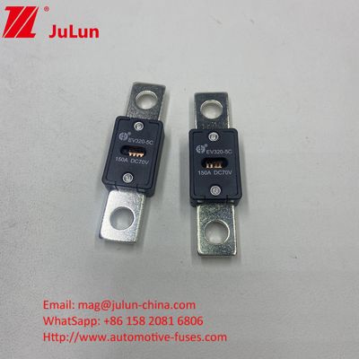 EV320-5X / 5C অটোমোটিভ ব্যাটারি 300A 70VDC চার্জার ফিউজ সহ DC ফিউজ EV HEV সুরক্ষার জন্য অন্তর্ভুক্ত