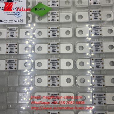 অটোমোটিভ A202008 200A 125VDC বৈদ্যুতিক সিস্টেমের রক্ষণাবেক্ষণের জন্য ব্লেড কার ফিউজ