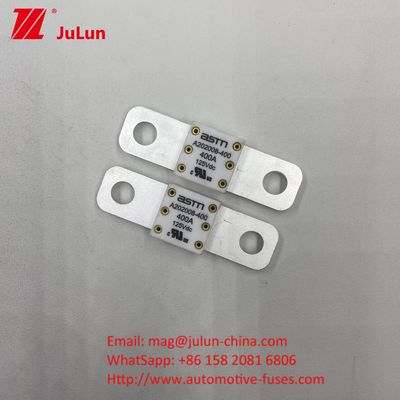 সিরামিক এবং ধাতু 350A 125VDC অটোমোটিভ ব্যাটারি ফিউজ শর্ট সার্কিট সুরক্ষা