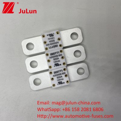 ASTM 250A 125V সিরামিক সাদা রঙের ফিউজ ইন কার ব্যাটারি