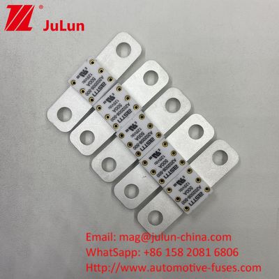150A 125VDC সিরামিক নির্মাণ ব্লেড এএমজি গাড়ি ব্যাটারি ফিউজ মেগা এবং ধাতু