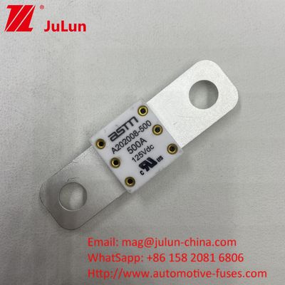 সিরামিক এবং মেটাল অটোমোটিভ ব্যাটারি ফিউজ 125VDC 300A