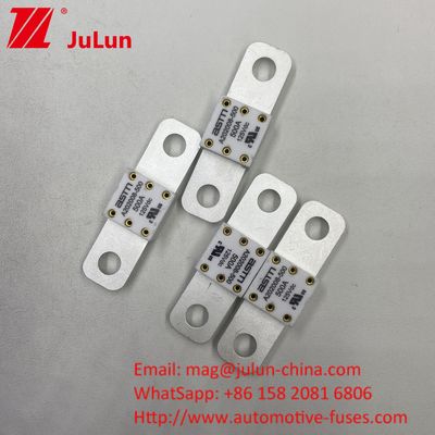 300A 125VDC সিরামিক ফিউজ উচ্চ ভাঙ্গন ক্ষমতা 125Vdc এর নিচে ভারী দায়িত্ব যানবাহন জন্য অটোমোটিভ