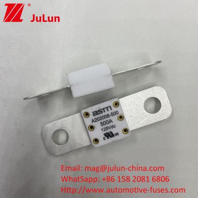 125VDC 150A A202008 পরিবহন যানবাহনের জন্য দ্রুত চার্জিং বৈদ্যুতিক যানবাহন ফিউজ 100A 150A 200A 250A 300A 350A 400A 500A