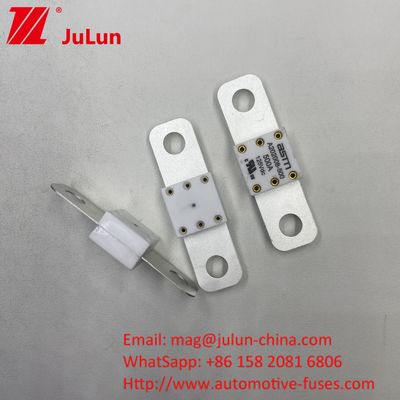 200A 125VDC ইলেকট্রিক যানবাহন ফিউজ অটোমোবাইল EV 125VDC জন্য ভোল্টেজ গর্ত দূরত্ব 50.8mm
