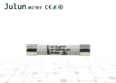1500V 10x56mm উচ্চ ভোল্টেজ ফিউজ 4 এমপি সিরামিক ফিউজ 20K ডিজিটাল যন্ত্রের জন্য