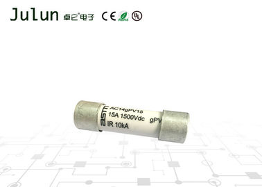 Photovoltaic সুরক্ষা সৌর অ্যাপ্লিকেশন জন্য 14x51mm 1500V ডিসি উচ্চ ভোল্টেজ ফিউজ
