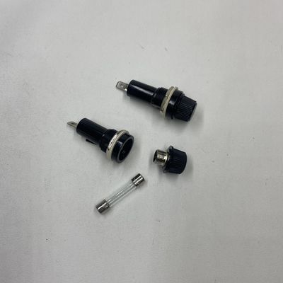 6*30 মিমি টিউবুলার গ্লাসের জন্য ফিউজ হোল্ডার 10A 250V