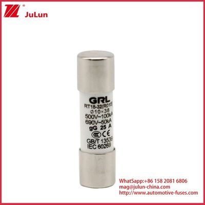 15A 1000VDC ফিউজ লিঙ্ক সৌর GPV ডিসি ফিউজ 10 * 38mm 32A ফিউজ হাউজিং সঙ্গে ব্যবহারের জন্য PV সিস্টেমের বৈদ্যুতিক সুরক্ষার জন্য রেটিং