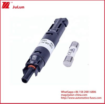 15A 1500VDC জিপিভি সিরামিক ফিউজ ফোটভোলটাইক হাই ভোল্টেজ টিউবুলার