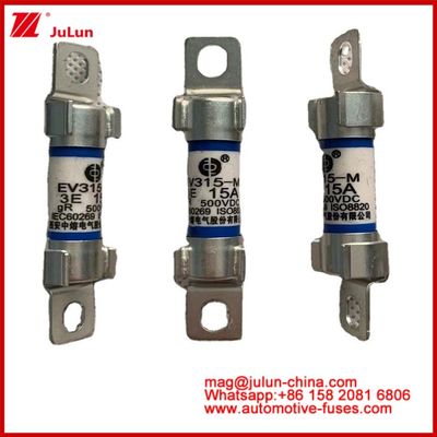 EV315-M 15A 500VDC GR সিরামিক টিউব অটোমোটিভ টিউবুলার ফিউজ সার্কিট সুরক্ষা পরিবেশগত নির্ভরযোগ্যতা ISO8820 এর সাথে সামঞ্জস্যপূর্ণ