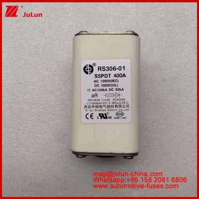 400A AC1250V আইইসি 100KA DC1000V UL AR সিরামিক স্কয়ার অটোমোটিভ কার ফিউজ সার্কিট সুরক্ষা বৈদ্যুতিক যানবাহন এবং অটোমোবাইলের জন্য