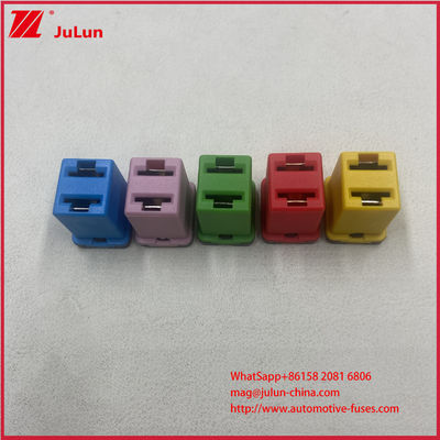 60A স্বয়ংক্রিয় পুনরায় সেট 20A 40A সারি 30A 40A 50A ফোর্ড শেভরি জিএম মিনি অটোমোটিভ লো প্রোফাইল 58VDC কার ফিউজ পিইসি 34220011 এসবিএফ এলপিজে -20 এ 32 ভি