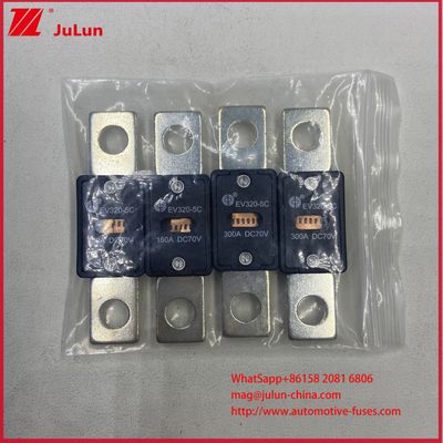 500A কাস্টমাইজযোগ্য পোর্টেবল EV320-5X 5C DC70V 150A 300A চার্জার ফিউজ সর্বোচ্চ ভোল্টেজ 72VDC