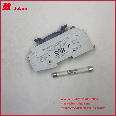 ফিউজ লিঙ্ক সোলার পিভি ফিউজ10*85মিমি 32A DC1500V রেটেড অপারেটিং ভোল্টেজ এবং DC-PV0 ইউটিলাইজেশন ক্যাটাগরির জন্য