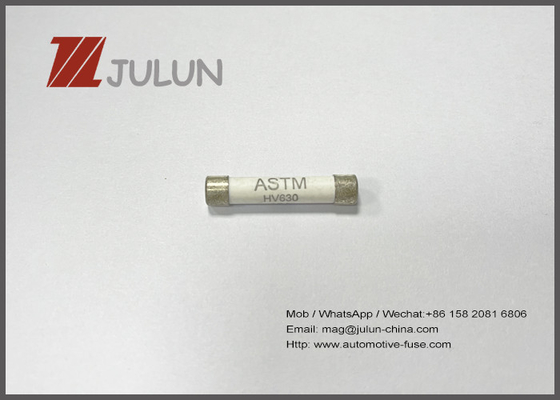 660V 6x30mm ফাস্ট অ্যাক্টিং অটোমোটিভ সিরামিক টিউব ফিউজ