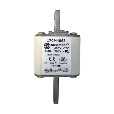 ইউরোপীয় স্ট্যান্ডার্ড DIN 43653 690V 700V স্কয়ার বডি ফিউজ