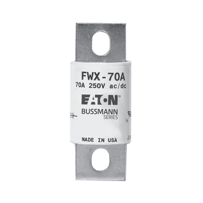 সেমিকন্ডাক্টরের জন্য 250V 35-2500A FWX ফিউজ উত্তর আমেরিকান সিরিজের বিশেষত্ব