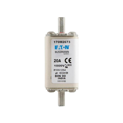 DIN43620 1000V 20-225A স্কয়ার ফিউজ170m2673 / 170m2685 মডেল